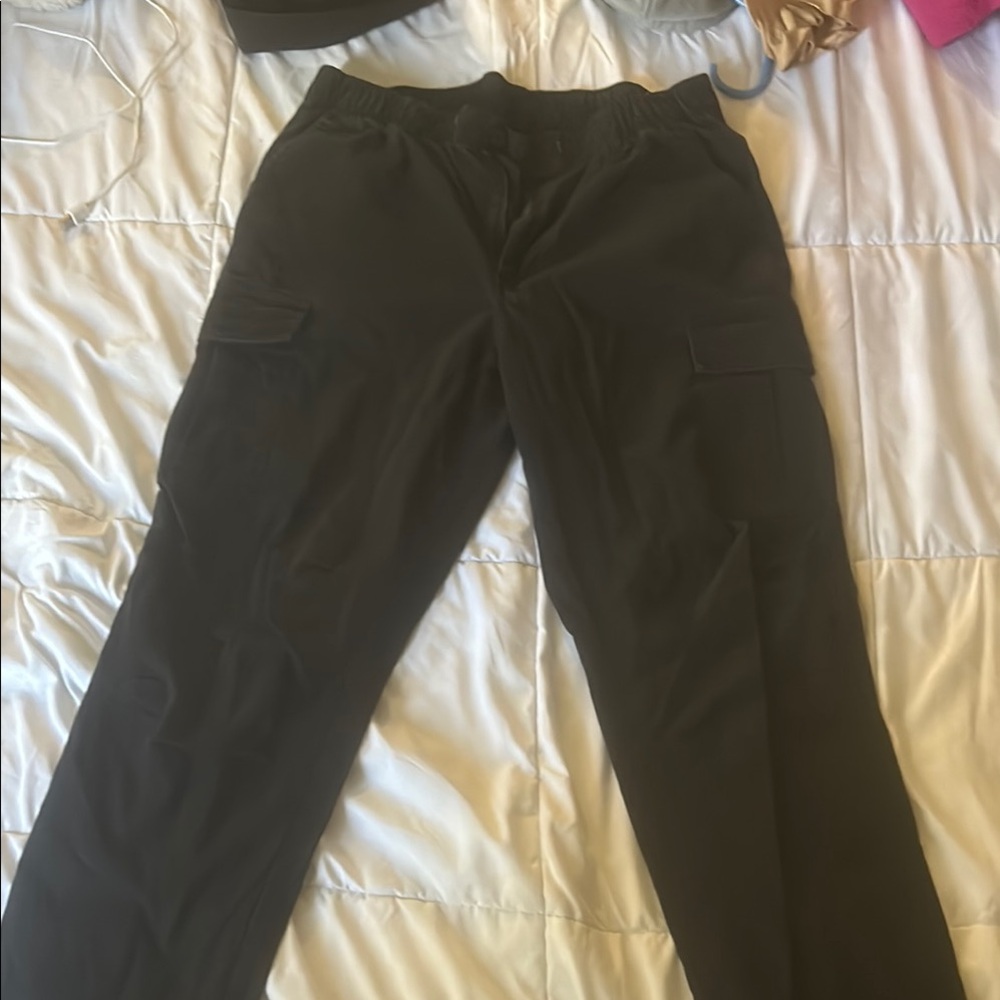 Black Cargo Pants